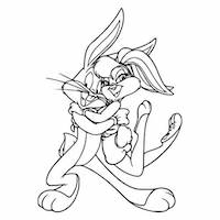 Bugs bunny hug lola bunny