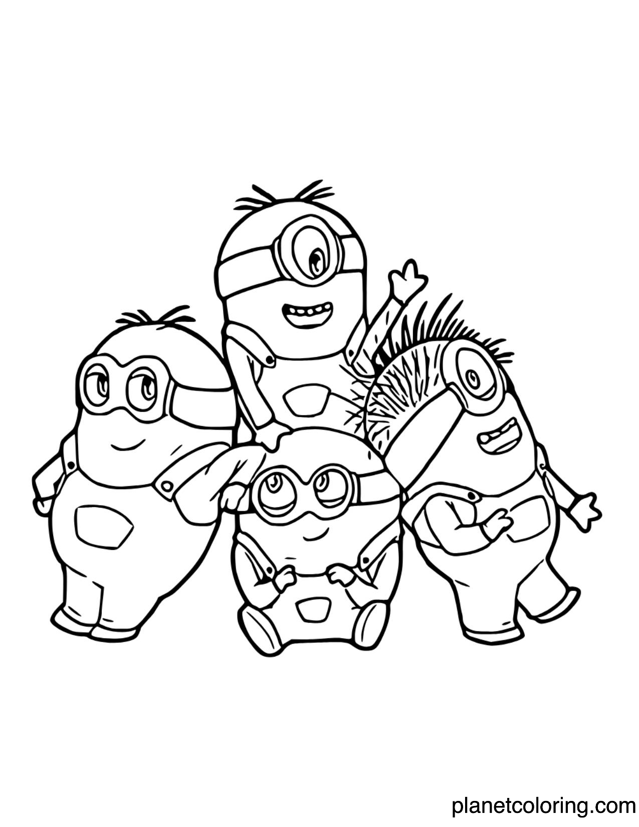 Minions Bob and friends